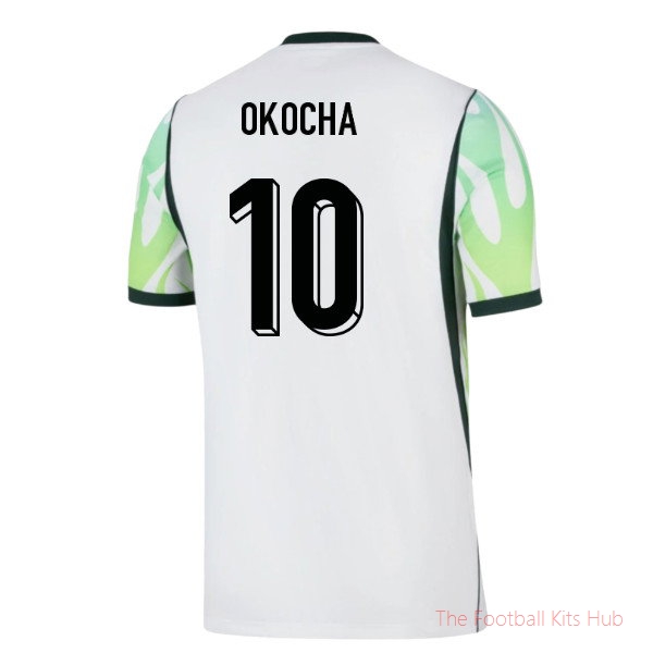 Premium Matchday Nigeria Away 2026/27 Jersey (Okocha 10)