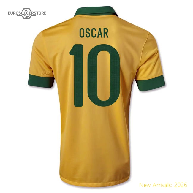 Brazil Home Kit Fan Collection Jersey Stadium Approved
