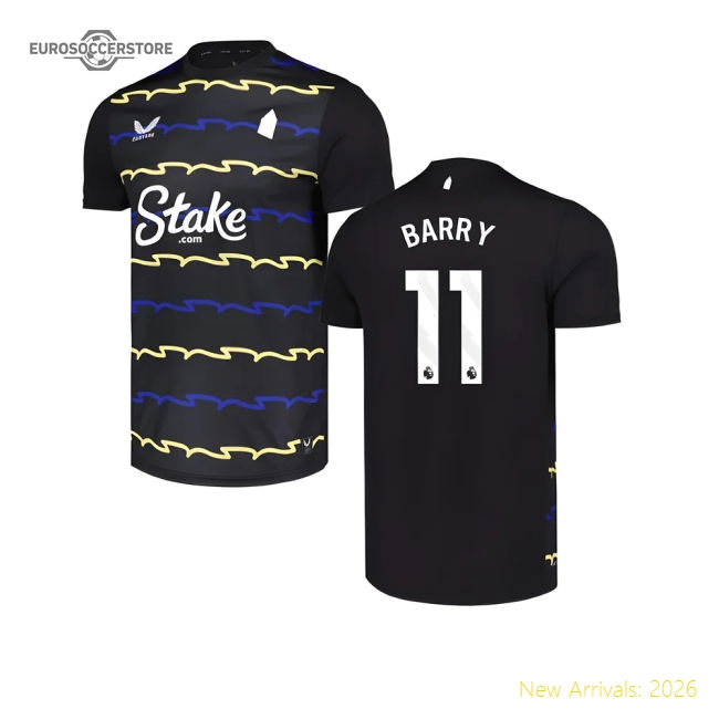2025-2026 Everton Third Shirt (Barry 11)