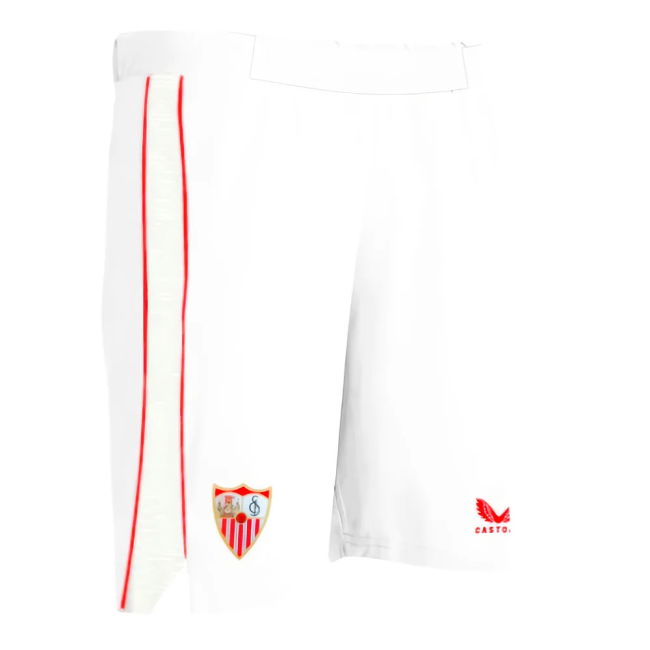 2023-2024 Sevilla Home Shorts (White)