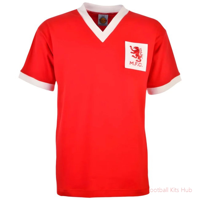 Middlesbrough 1950S Kids Red Football Shirt (Kids) (Your Name)