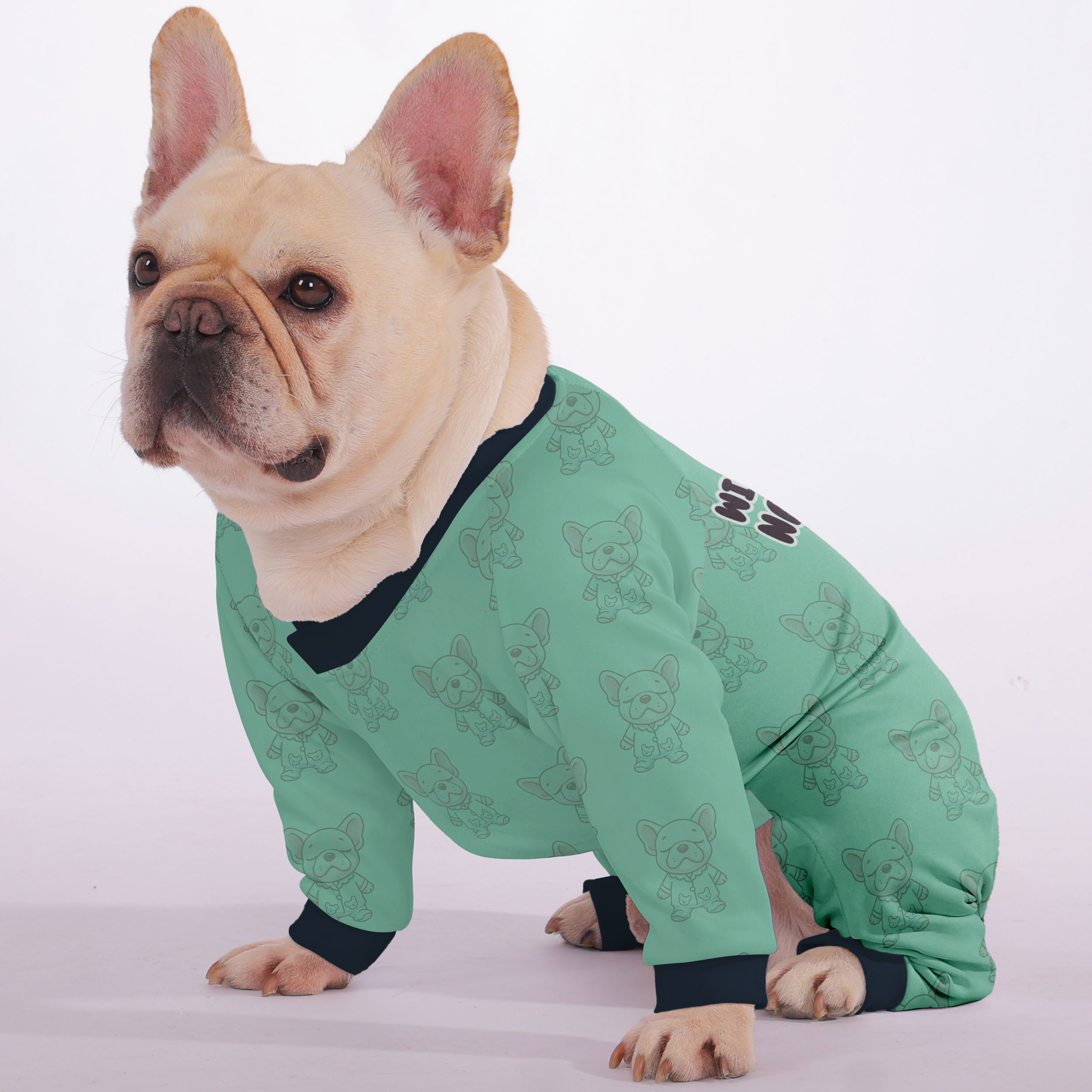 French Bulldog Chanel Personalized French Bulldog Pajamas With