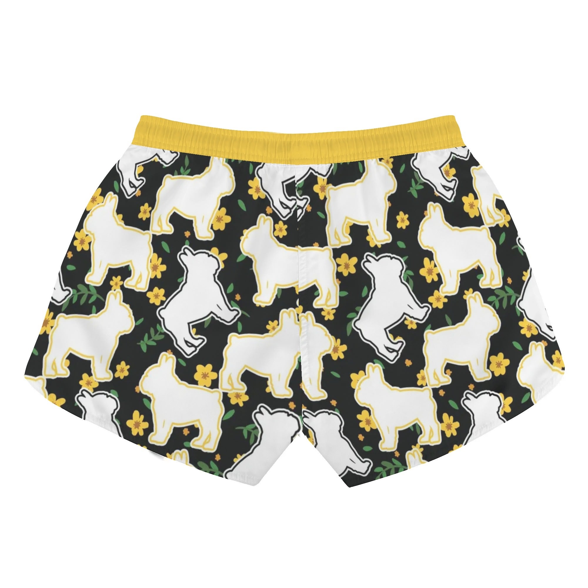 Cozy Jasper - Womens Beach Shorts for French Bulldog Lovers