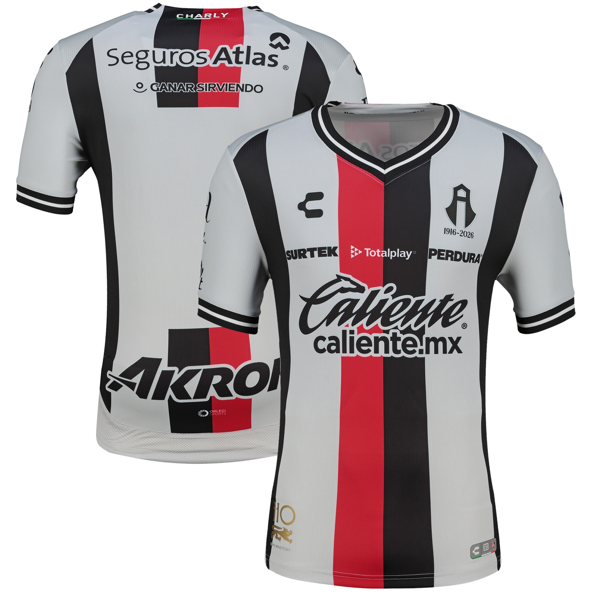 [SJH] Club Atlas Charly 2026/27 Away Authentic Jersey - Gray