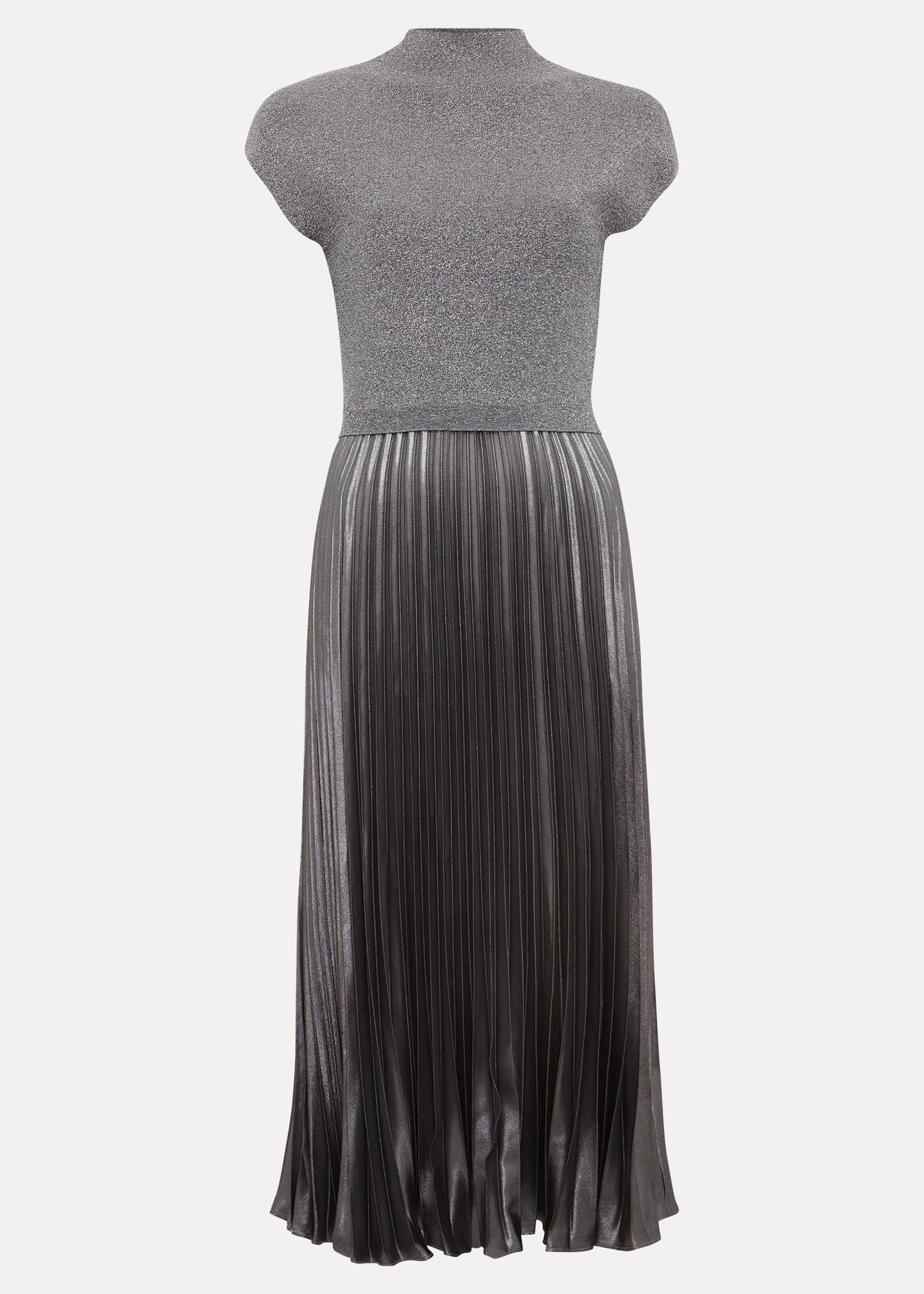 Petite Jayla Metallic Knit Dress