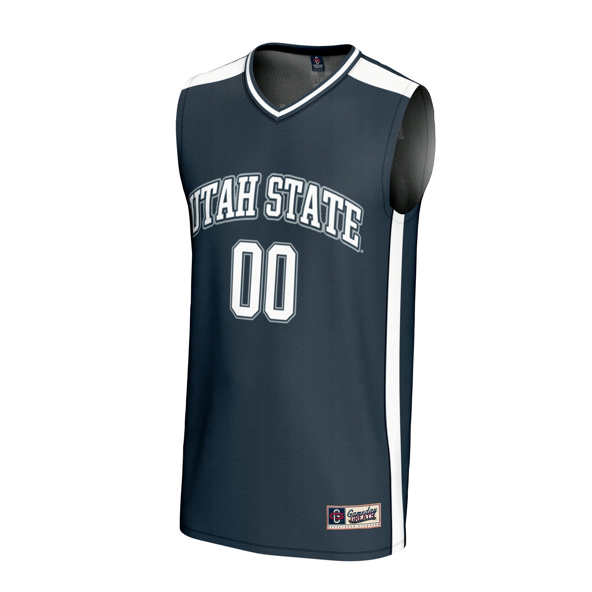 Utah State Aggies GameDay Greats Youth NIL Pick-A-Player Lightweight Women's Basketball Fashion Jersey - Navy
