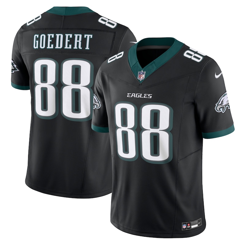 None Dallas Goedert PHI Eagles Powerful Elite Jersey for NFL Fans
