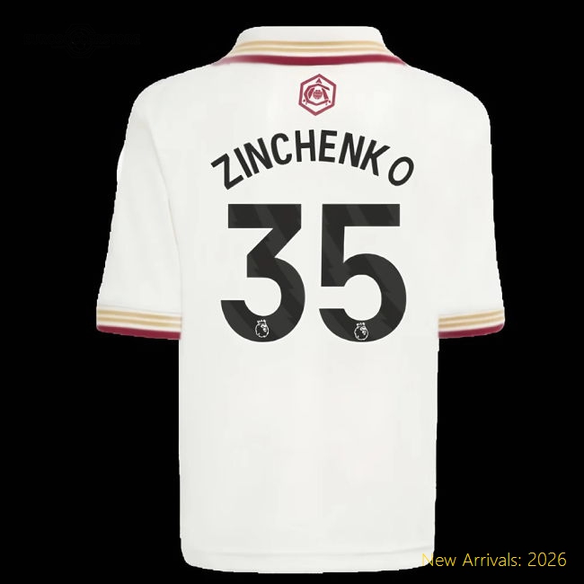 2025-2026 Arsenal Mini High-quality Zinchenko Jersey Climacool