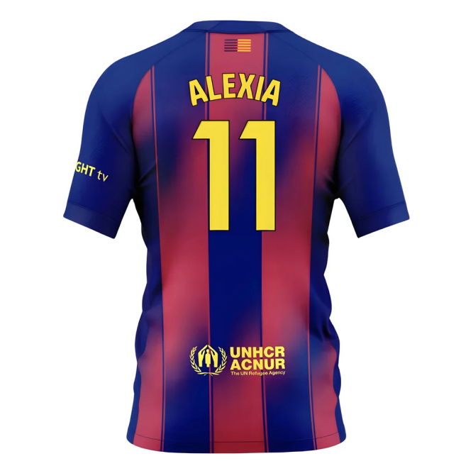 25-26 Barca Home (2025) Jersey Jersey Jersey - Official - Wear- Supporter