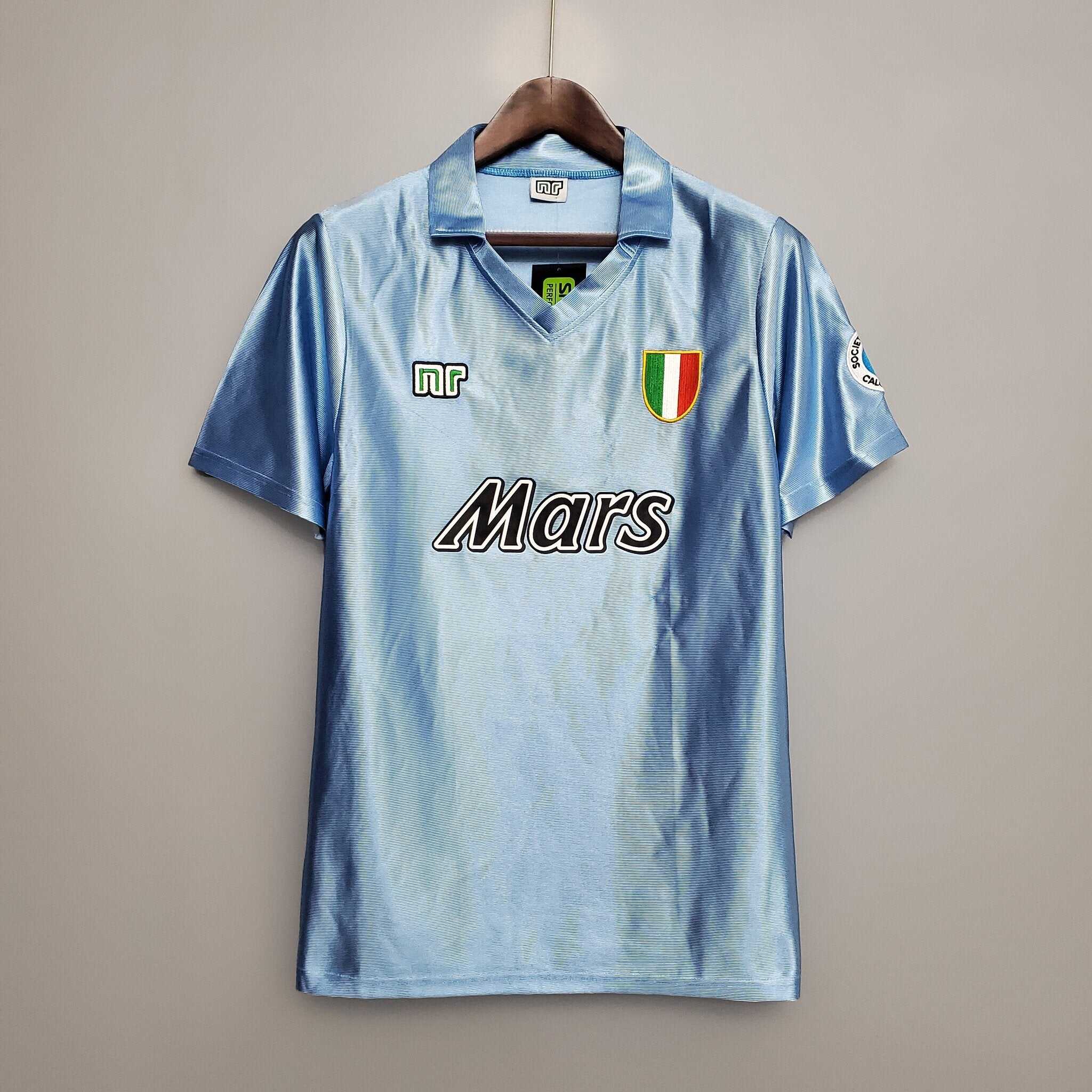 Cheap 1990-1991 Napoli Home retro kit