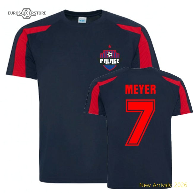 Max Meyer Crystal Palace Sports Training Shirt (navy-red)