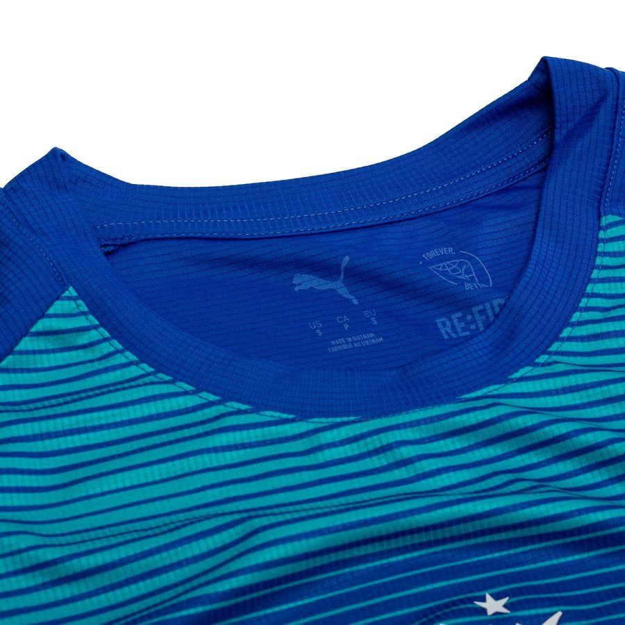 Marseille Training T Shirt Pre Match Royal Sapphire/team Aqua