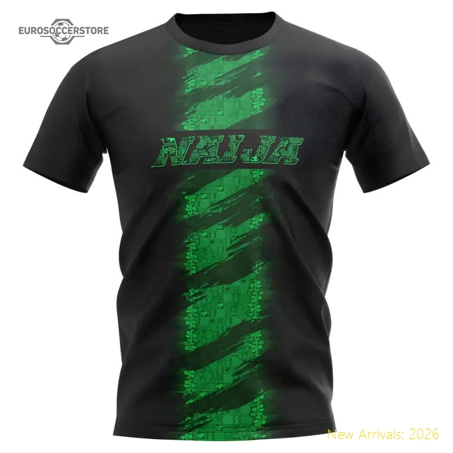 2025-2026 Super Eagles Concept Practice Jersey (black) - Womens