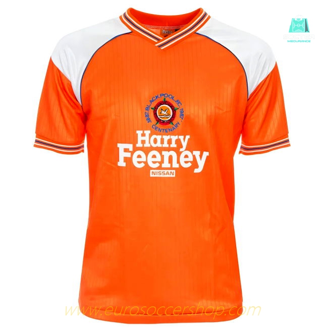 1987-1988 Blackpool Harry Feeney Centenary Shirt