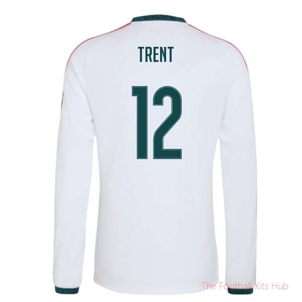 Real Madrid 2026-2027 Long Sleeve Home Shirt (Trent 12)