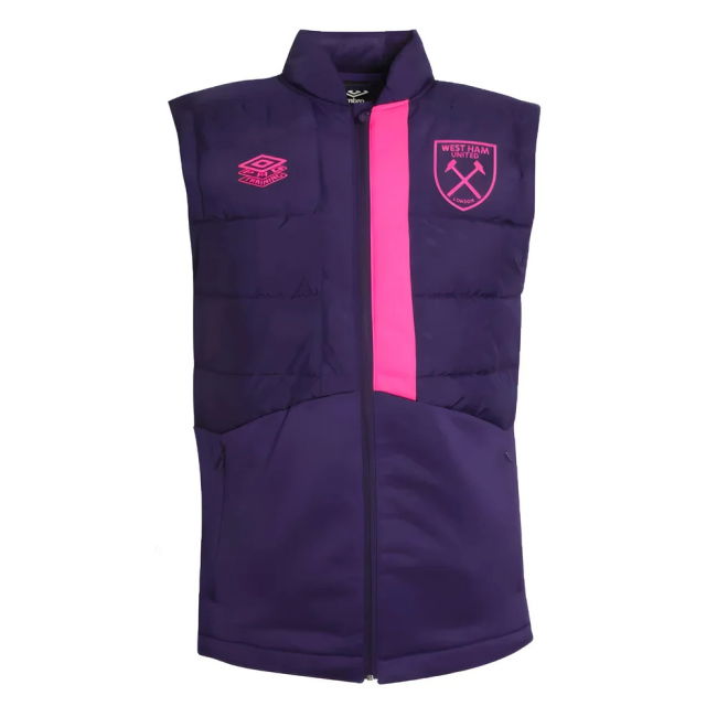 West Ham Gilet official style Shirt 2023-2024 (Men