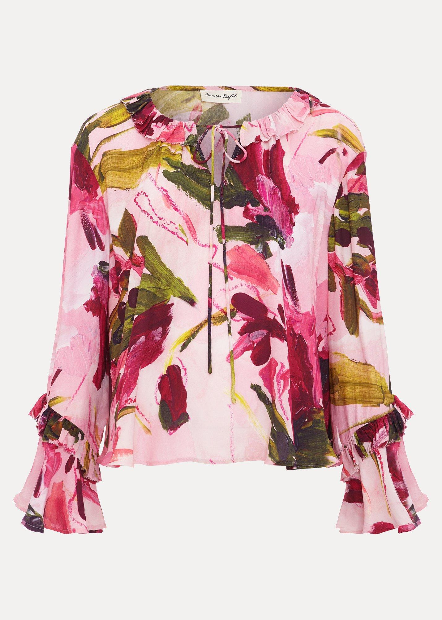 Petite Andi Floral Blouse