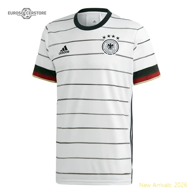 Germany 2020-2021 Home Jersey - Top Stretchable Slim Classic