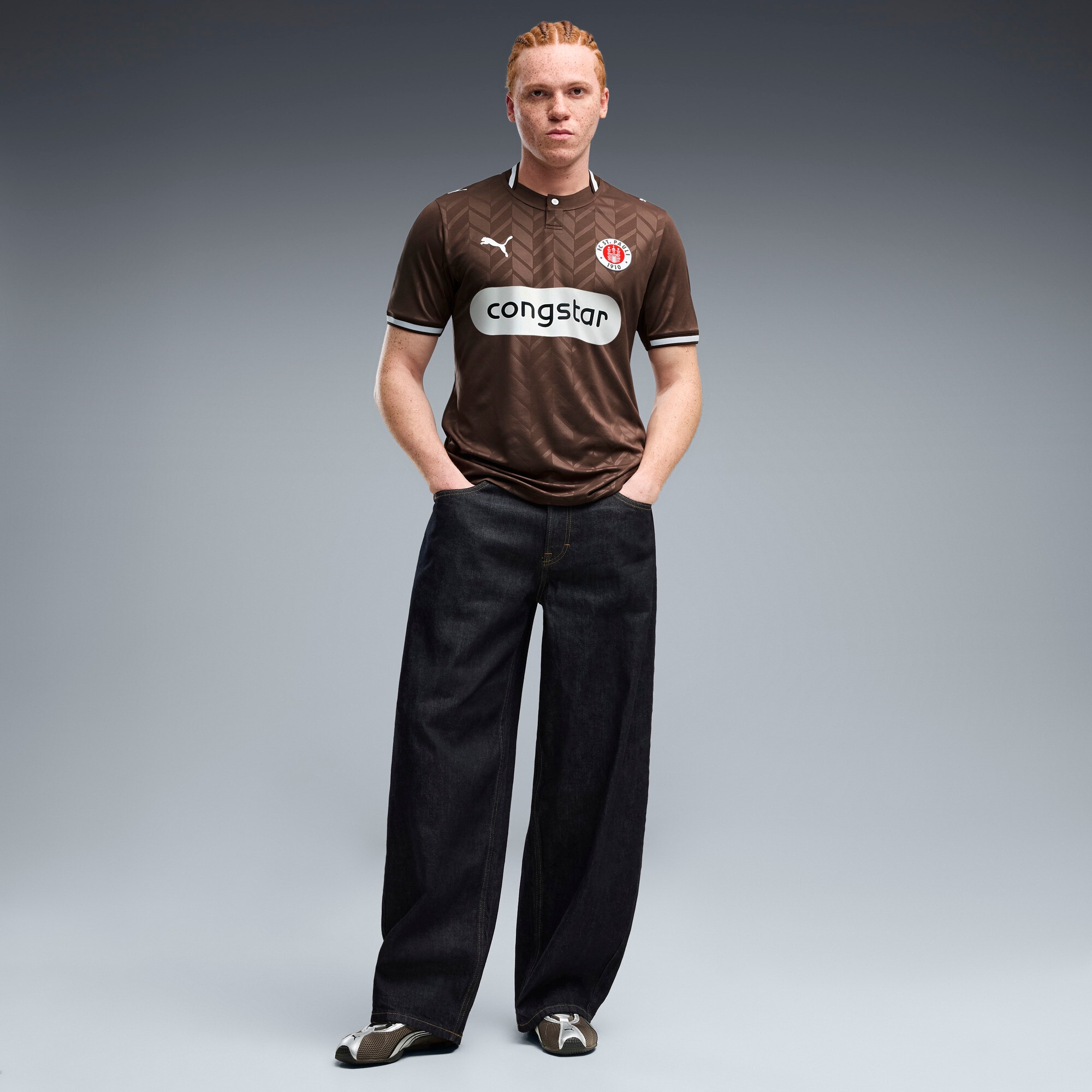 [JED] St. Pauli 2026/27 Home Replica Jersey - Brown