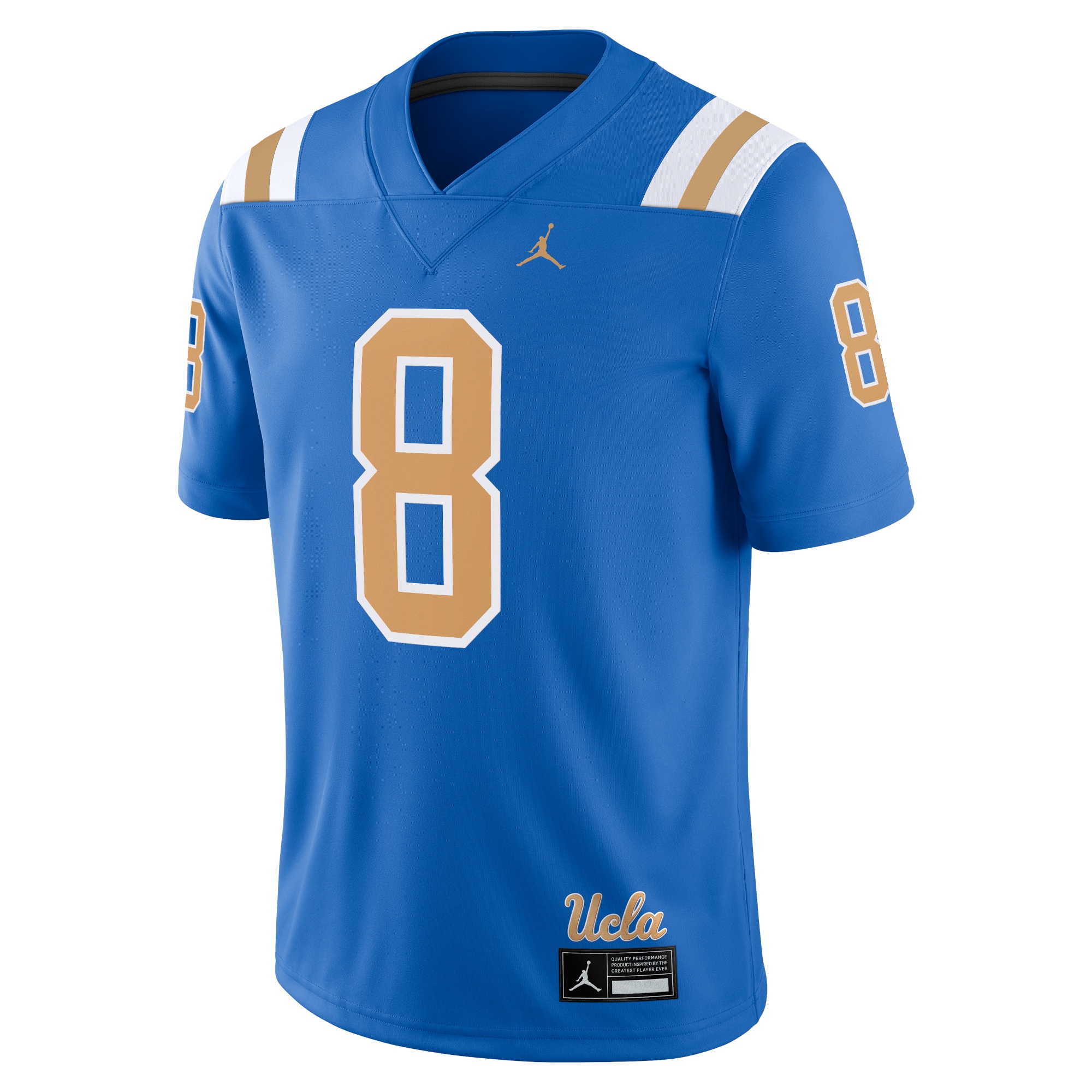 [DDG] Troy Aikman UCLA Bruins Alumni Player Game Jersey - Blue