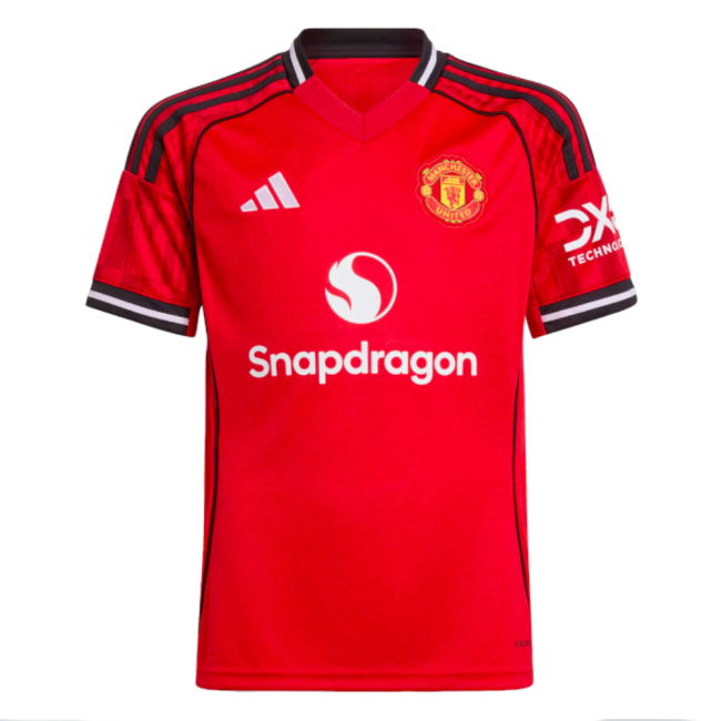 2025-2026 Man Utd Home Jersey (Kids)