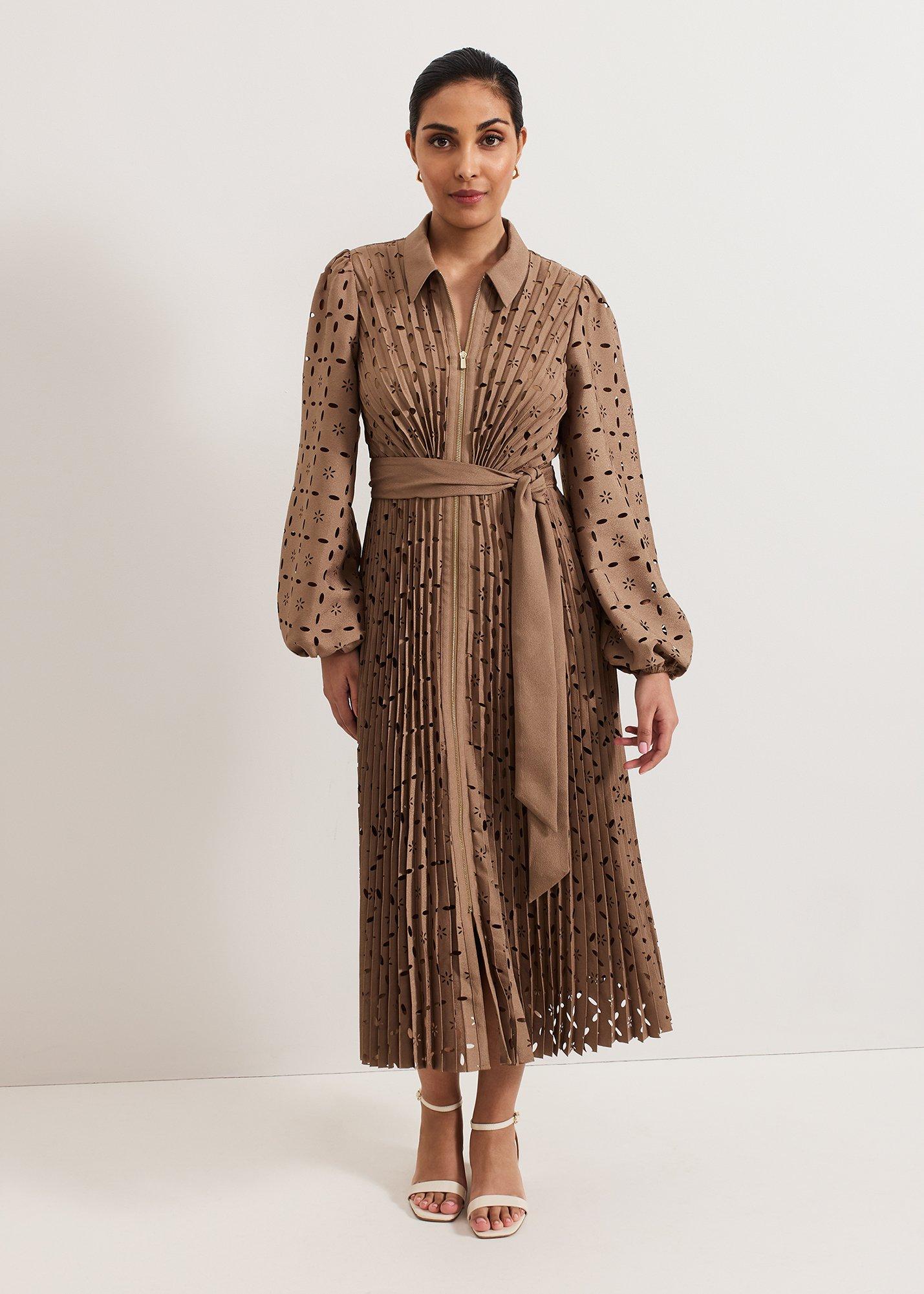 Petite Ryley Cut Out Shirt Dress