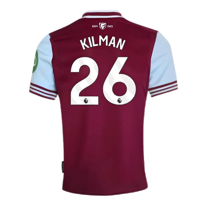 Latest West Ham Home Match Shirt 2024-2025