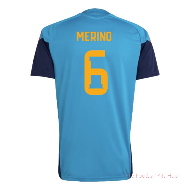 [JED] 2026/27 Spain Training Jersey (Bold Aqua) (Merino 6)
