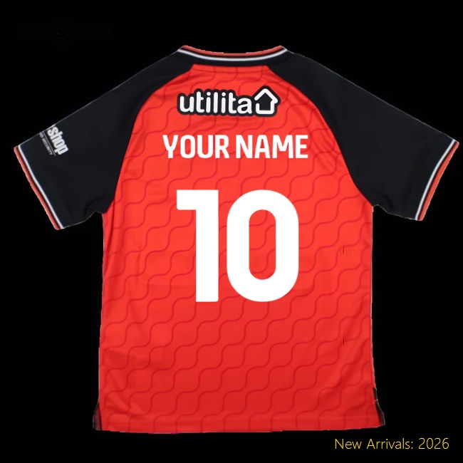 2025-2026 Luton Town Home Shirt (Kids) (Your Name)