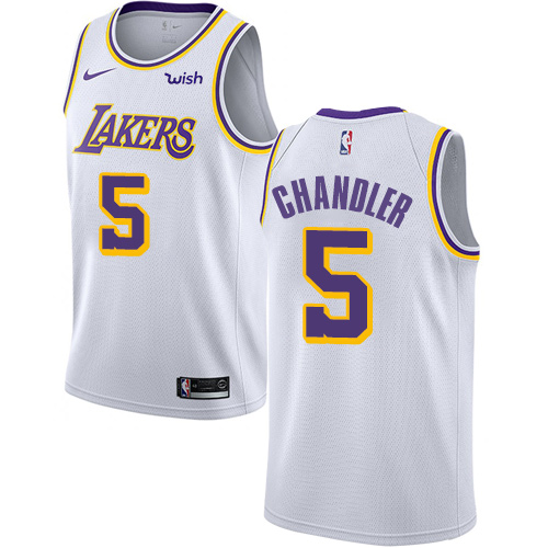 Lakers White Angeles Lakers #5 Nike Jersey - Value-Priced Quality