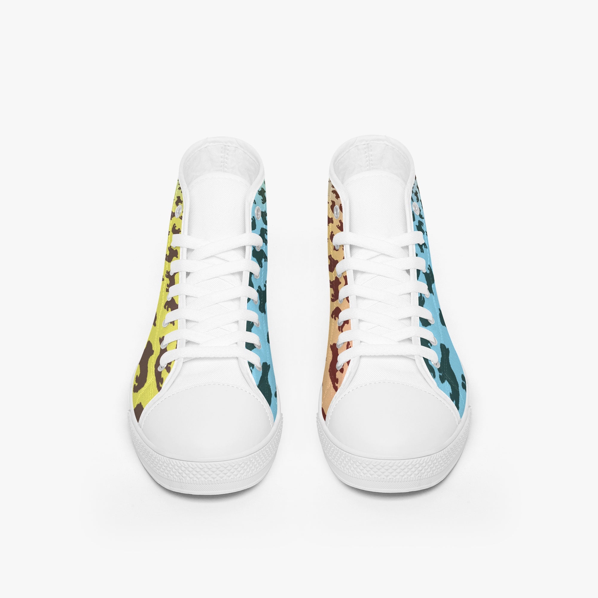 French Bulldog Lover Mookie Classic High Top Canvas Shoes Casual Footwear