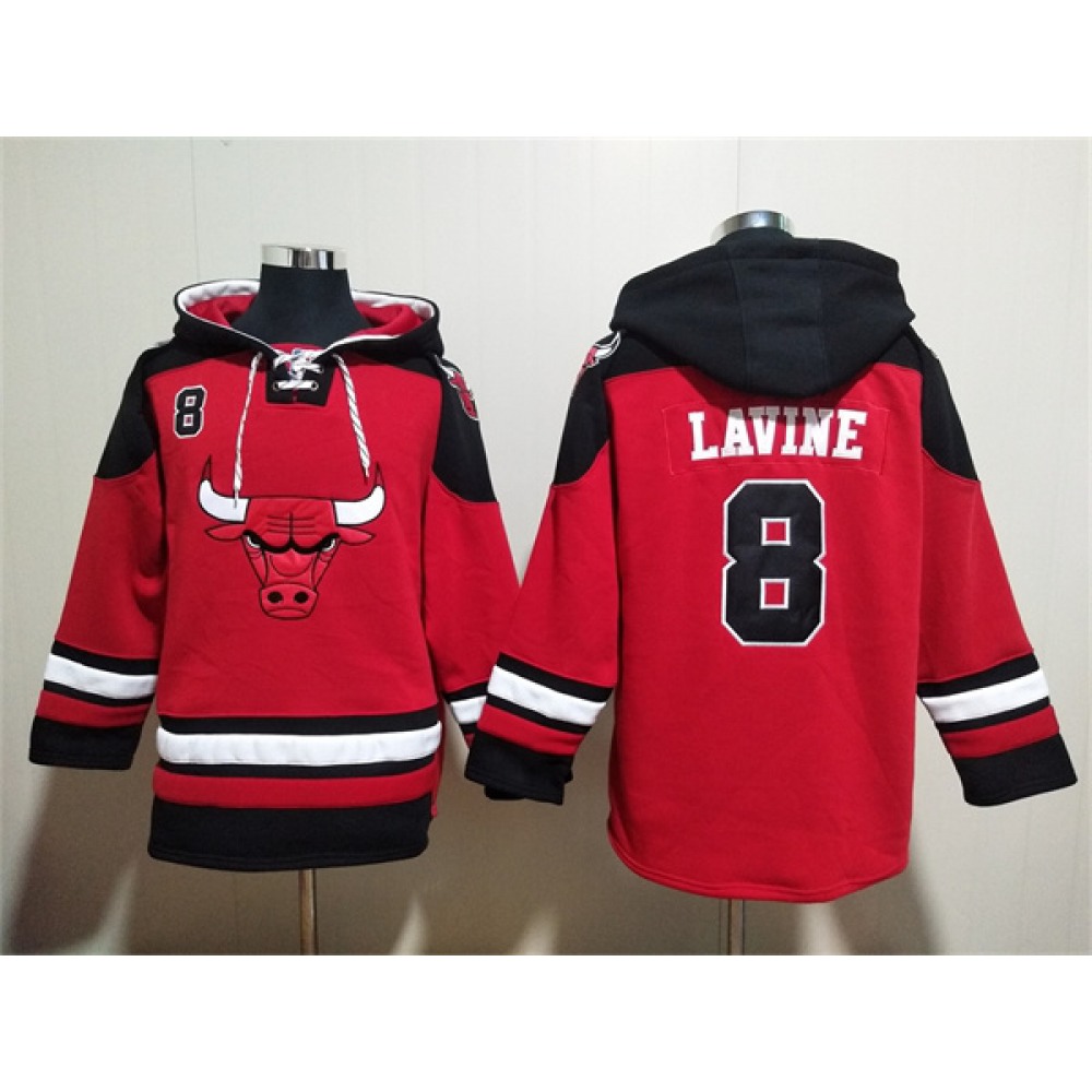 Premium Chicago Bulls Zach LaVine8 Jersey Black - NBA Collection