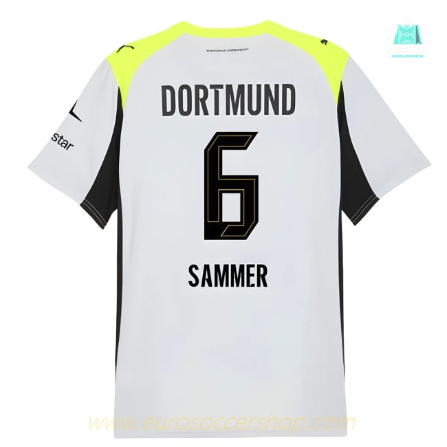 2025-2026 Borussia Dortmund Away Shirt (Sammer 6)