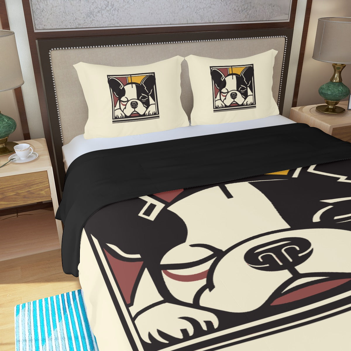 French Bulldog Belle- - Comfortable Bedding Set Outdoor Use