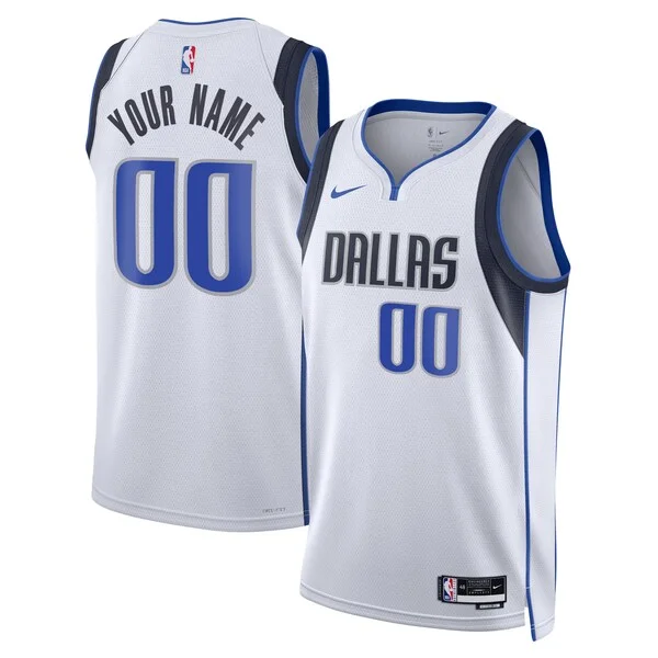 Dallas Mavericks DAL Swingman Jersey - authentic stylish - White #1