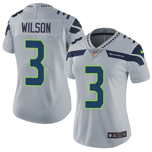 NFL S S Seahawks #3 Russell Wilson Team Color Limited Jersey - Auth...