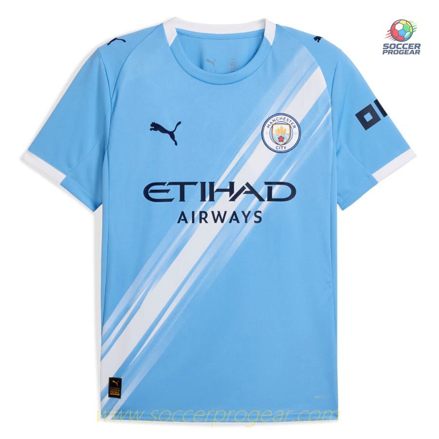 Manchester City Home Child Kit Shirt 2025/26 Collection Haaland