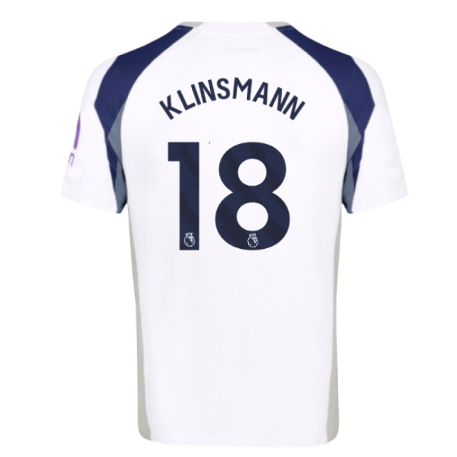 2025-2026 Tottenham Hotspur Home Jersey (Klinsmann 18)