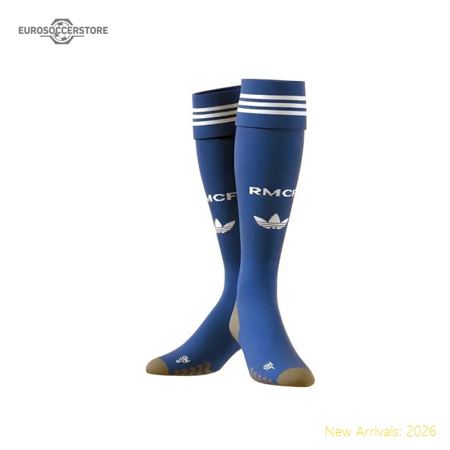 Popular High-Quality 2025-2026 Real Madrid Third Socks (Blue)