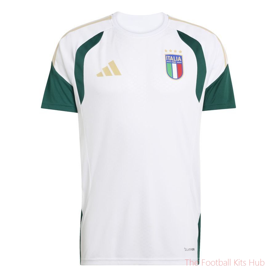 Italy Training T-Shirt Tiro 26 - White/Core Green