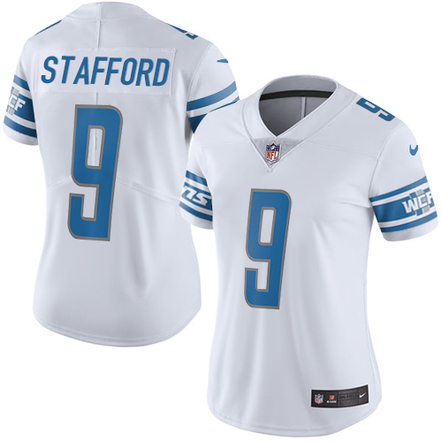 NFL D L Lions #9 Matthew Stafford Limited White Jersey - Fan Favorite