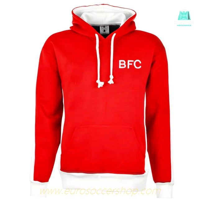 Barnsley Red/White Hoodie