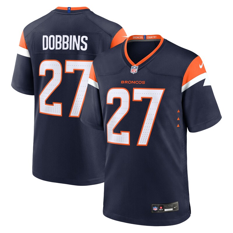 None J.K. Dobbins DEN Broncos Stylish Genuine Jersey Game Day Wear