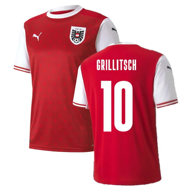 Authentic 2020-2021 Austria Home Player Durable Breathable