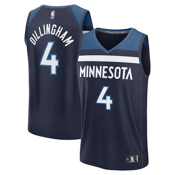 Rob Dillingham MIN Official Fast Break Jersey - Great Value