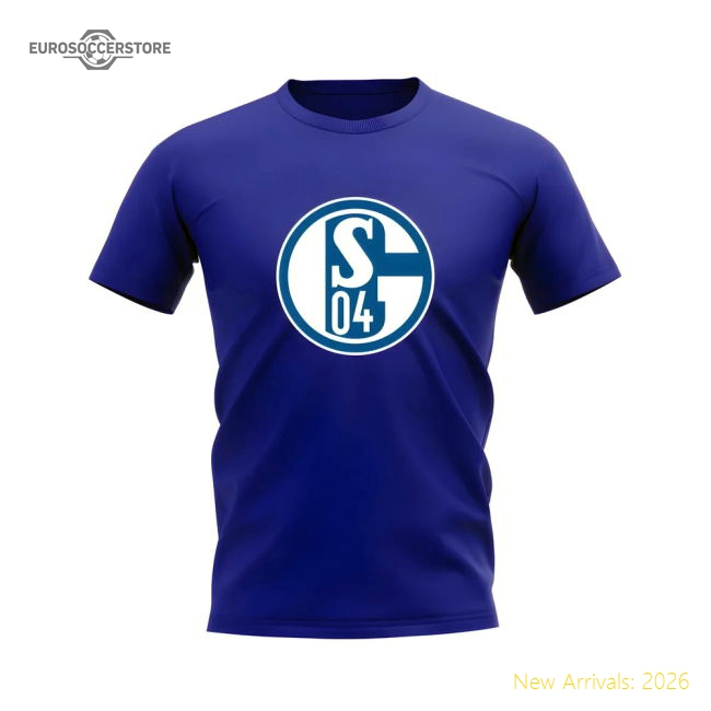 T-Shirt Schalke Badge (Royal Blue) Match Replica Supporter Version