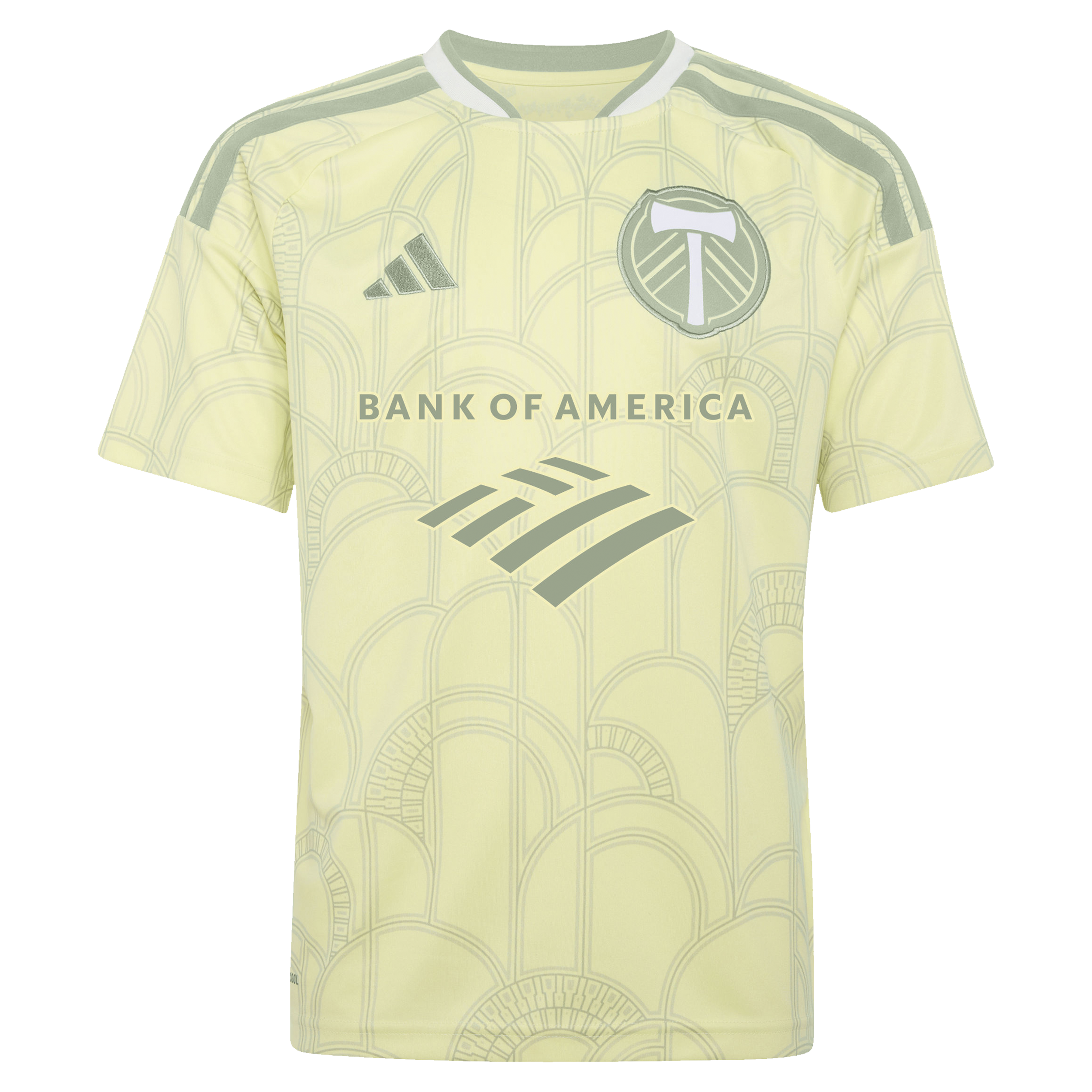[SJH] Kristoffer Velde Portland Timbers Youth 2026 Civic Stadium Kit Replica Jersey - Yellow