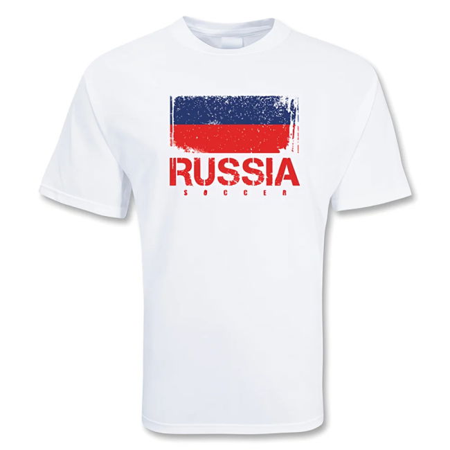 Russia Soccer T-Shirt Euro Oranje Quality Euro Netherlands