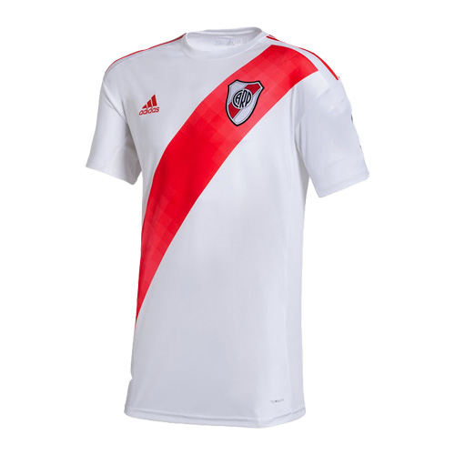 Durable River Plate 2019-20 Home White Soccer Jersey Shirt