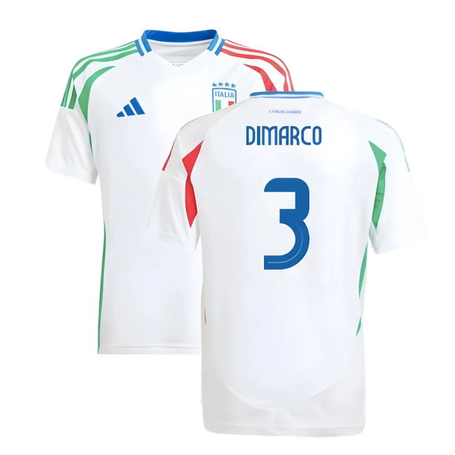 Kids Latest Breathable Italy Away Match Shirt